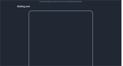 Desktop Screenshot of abiding.com
